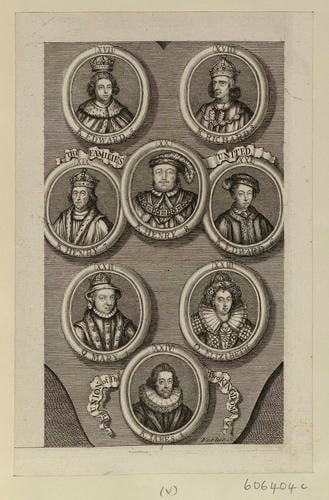 [Kings and Queens of England from William I to George I]