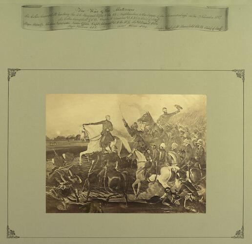 The storming of the Sikander Bagh during the Indian Uprising