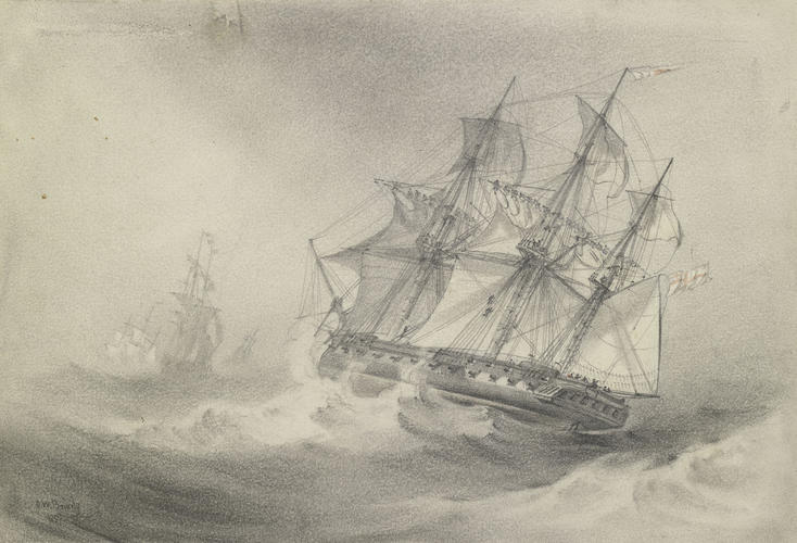 Shortening sail in a rising sea Shortening sail in a rising sea