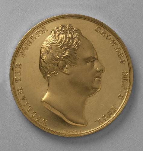 Medal commemorating the Coronation of William IV