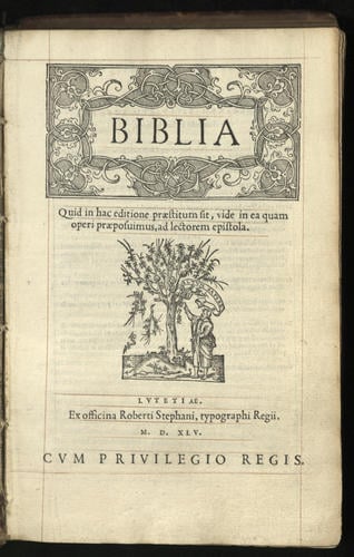 Biblia, qui in hac editione praestitum sit, vide in ea quam operi praeposuimus, ad lectorem epistola ; t. 1