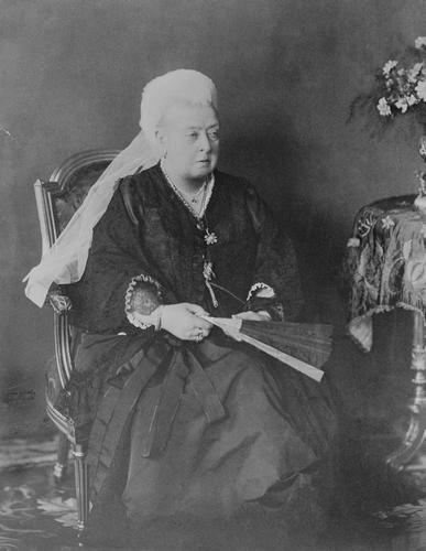 Portrait photograph of Queen Victoria (1819–1901), c. 1899