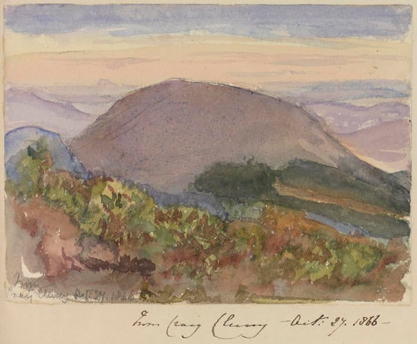 Master: SKETCHES FROM NATURE V. R. 1862 TO 1866
Item: From Craig Clunie