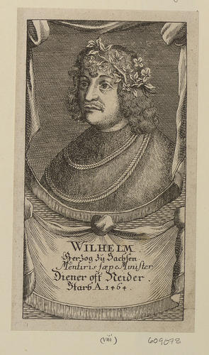 WILHELM Herzog zu Sachsen