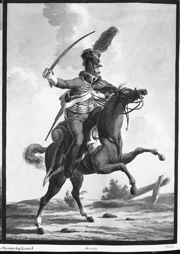 Russian Army. Private, Hussar of the Guard Russian Army. Private, Hussar of the Guard