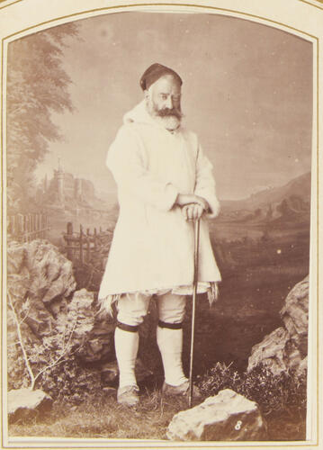 Man in Greek costume
