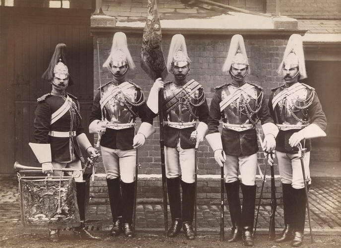 Non-Commissioned Officers from the Life Guards who served in the Anglo-Egyptian War