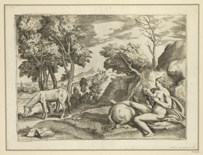 Saturn and the Nymph Philyra