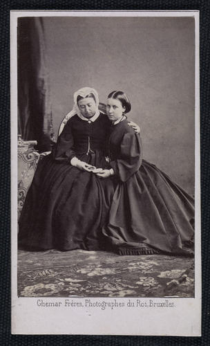 Queen Victoria and Princess Helena