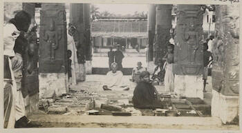 A market in Madras: Edward, Prince of Wales. Royal Tour of India, 1921-1922 A market in Madras: Edward, Prince of Wales. Royal Tour of India, 1921-1922