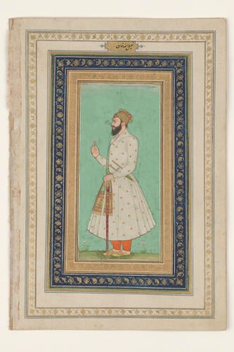Master: Album of Mughal Portraits
Item: Portrait of Khalilullah Khan Master: Album of Mughal Portraits
Item: Portrait of Khalilullah Khan