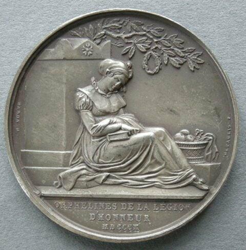 France. Medal commemorating the Orphans of the Members of the Légion d'honneur, 1810 France. Medal commemorating the Orphans of the Members of the Légion d'honneur, 1810