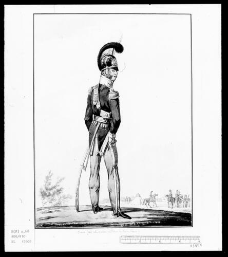 French Army. Chevau-léger, Maison du Roi, 1816