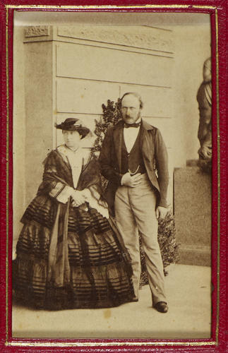 Queen Victoria and Prince Albert, Prince Consort at Osborne Queen Victoria and Prince Albert, Prince Consort at Osborne