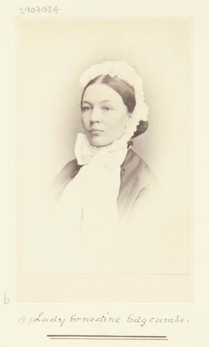 Lady Ernestine Edgcumbe [Photographic Portraits Vol. 4/62 1861-1876]