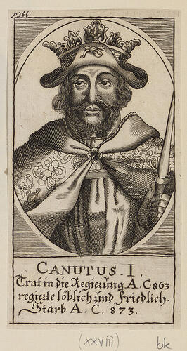 Master: [Kings of Denmark]
Item: CANUTUS I