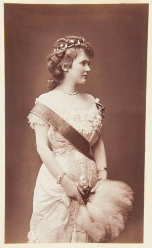 Elizabeth, Queen of Roumania, 1882. [Album: Photographic Portraits, Vol. 5/63 1875-1889]