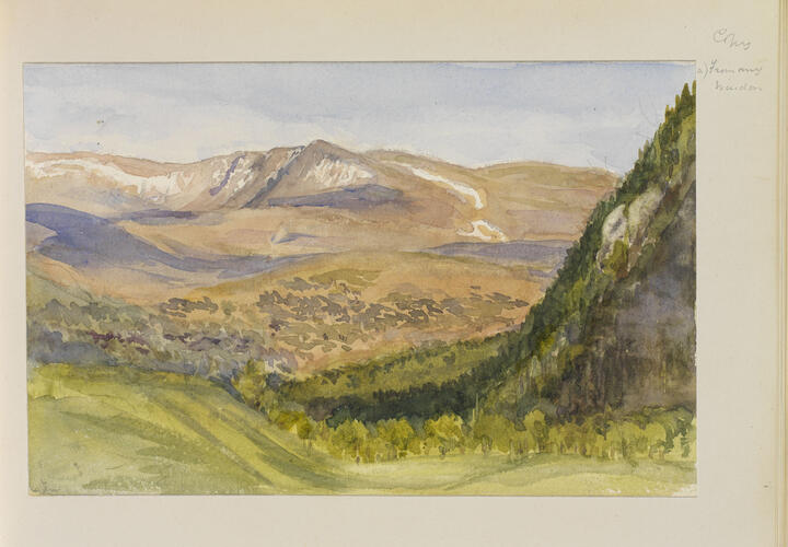 Master: SKETCHES BY QUEEN VICTORIA II
Item: A German Landscape