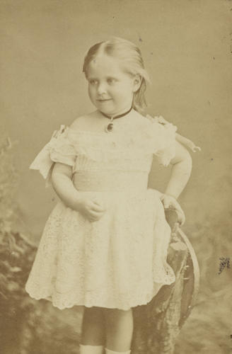 Alexandra Feodorovna, Empress of Russia (1872-1918) when Princess Alix of Hesse