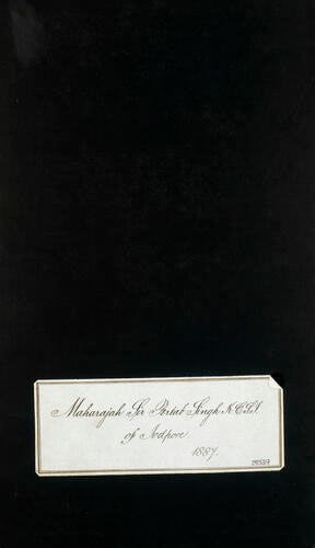Maharaja Sir Pratab Singh of Idar (1845-1922)