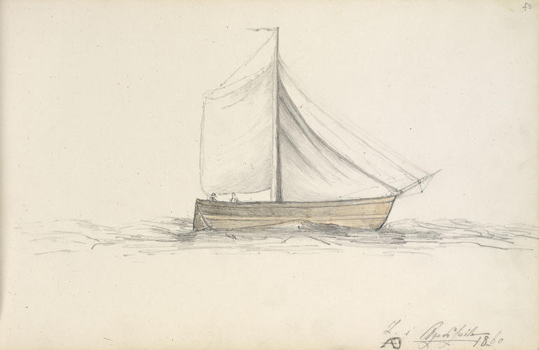Master: Queen Alexandra's Sketch Book
Item: A sailing boat