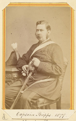 Captain Phipps. 1877. [Royal Household Portraits. Volume 55. ]
