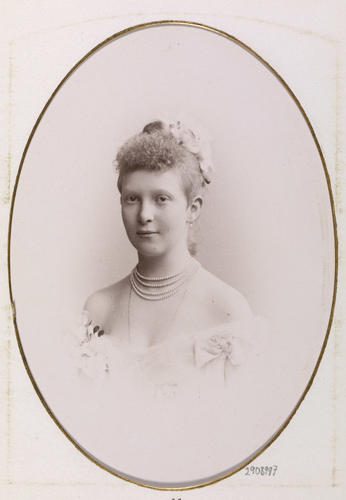 Charlotte, Princess Henry XVIII of Reuss. [Album: Photographs. Royal Portraits, 1883-1891]
