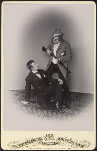 Balmoral, Tableaux-Vivants 1893/4. 'A Scap of Paper' by J. Palgrave Simpson Balmoral, Tableaux-Vivants 1893/4. 'A Scap of Paper' by J. Palgrave Simpson
