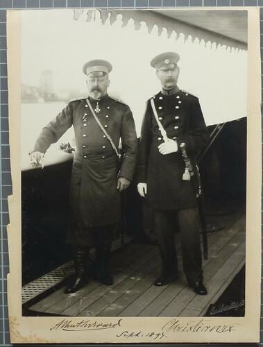 King Christian IX and the Prince of Wales, 1897