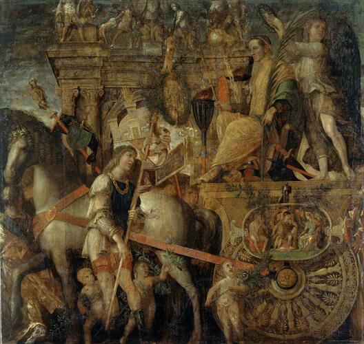 The Triumphs of Caesar: 9. Caesar on his Chariot