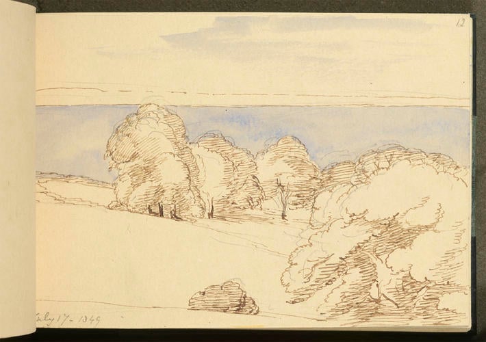 Master: SKETCHES FROM NATURE V. R. 1849 TO 1851
Item: Osborne Bay