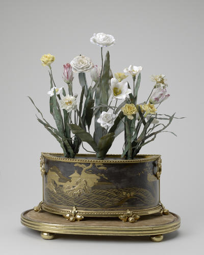 Master: Pair of jardinière and bases Master: Pair of jardinière and bases