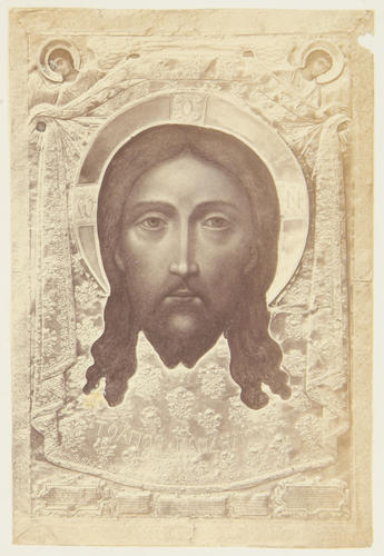 An icon at the monastery of Trinity Lavra of St Sergius, Russia