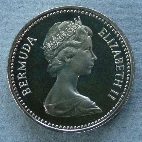 Bermuda. Proof 1 dollar, 1983 Bermuda. Proof 1 dollar, 1983
