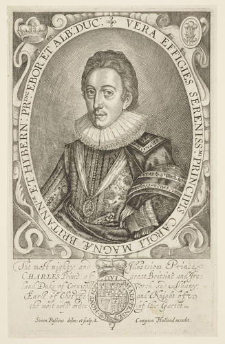 VERA EFFIGIES SERENISSMI PRINCIPIS CAROLI MAGNAE BRITANNIAE ET HYBERN: PRINC EBOR ET ALB: DUC: VERA EFFIGIES SERENISSMI PRINCIPIS CAROLI MAGNAE BRITANNIAE ET HYBERN: PRINC EBOR ET ALB: DUC: