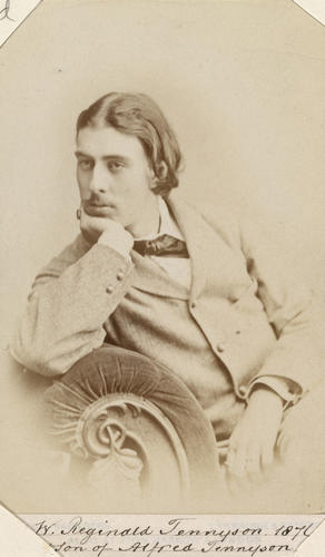 W. Reginald Tennyson, eldest son of Alfred Tennyson. [Photographs, English Portraits. Volume 70. ]