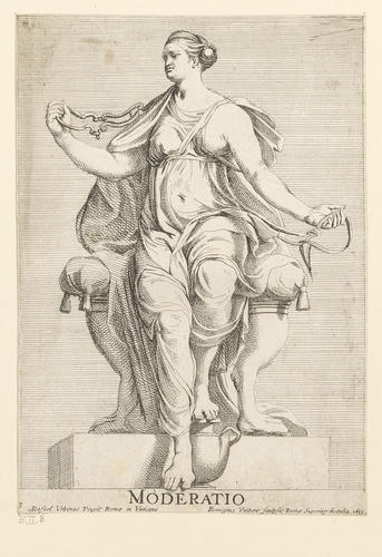 Allegorical figure of Temperance [from the Sala di Costantino]