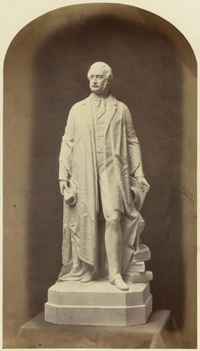 From the Sketch of the Statue for Salford
