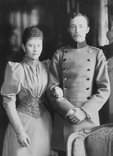 Prince and Princess Frederick Charles of Hesse, 1892 [in Portraits of Royal Children Vol. 40 1891-1893]