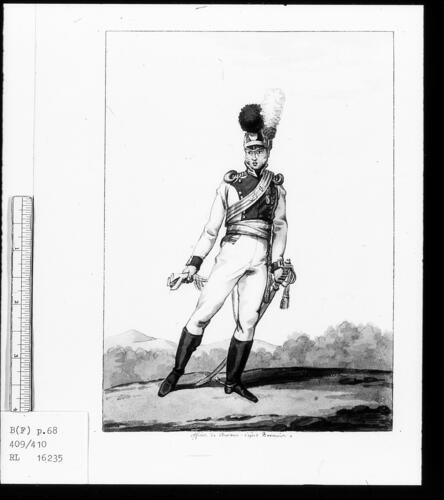 Bavarian Army. Officer of Chevau-Légers Bavarian Army. Officer of Chevau-Légers