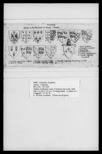 Coventry (Catesby family) Coventry (Catesby family)