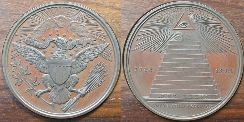 U. S. A. Medal commemorating the centenary of Independence U. S. A. Medal commemorating the centenary of Independence