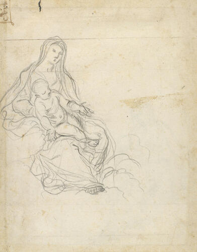 R: Virgin and Child R: Virgin and Child
