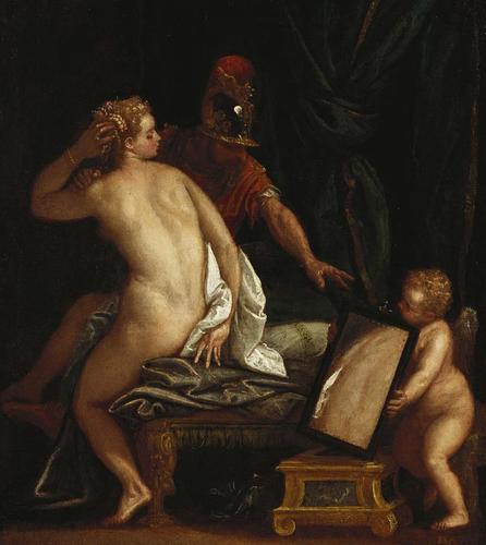 Venus, Mars and Cupid with a Mirror