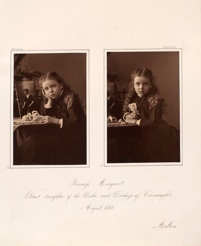 Princess Margaret of Connaught, 1888 [in Portraits of Royal Children Vol. 36 1887-1888]