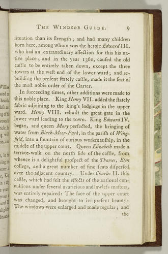 The Windsor guide : containing a description of the town and castle . .