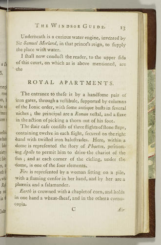 The Windsor guide : containing a description of the town and castle . .