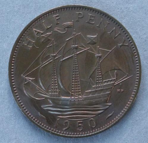 George VI proof halfpenny George VI proof halfpenny