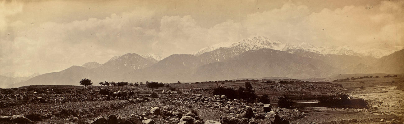 Panorama of Safed Koh