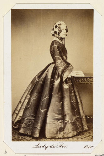 Lady de Ros. 1860. [Royal Household Portraits. Volume 55. ]